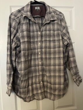 Ridgecut Women’s Grey Plaid Flannel Shirt Size 2X